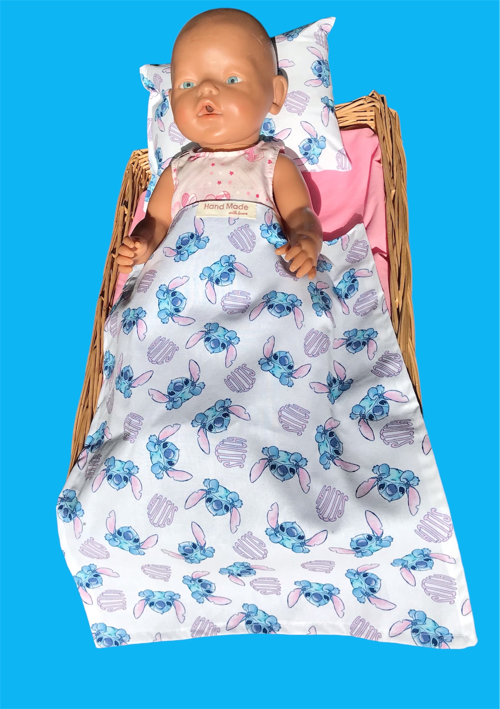 Baby Doll Blanket & Pillow Set