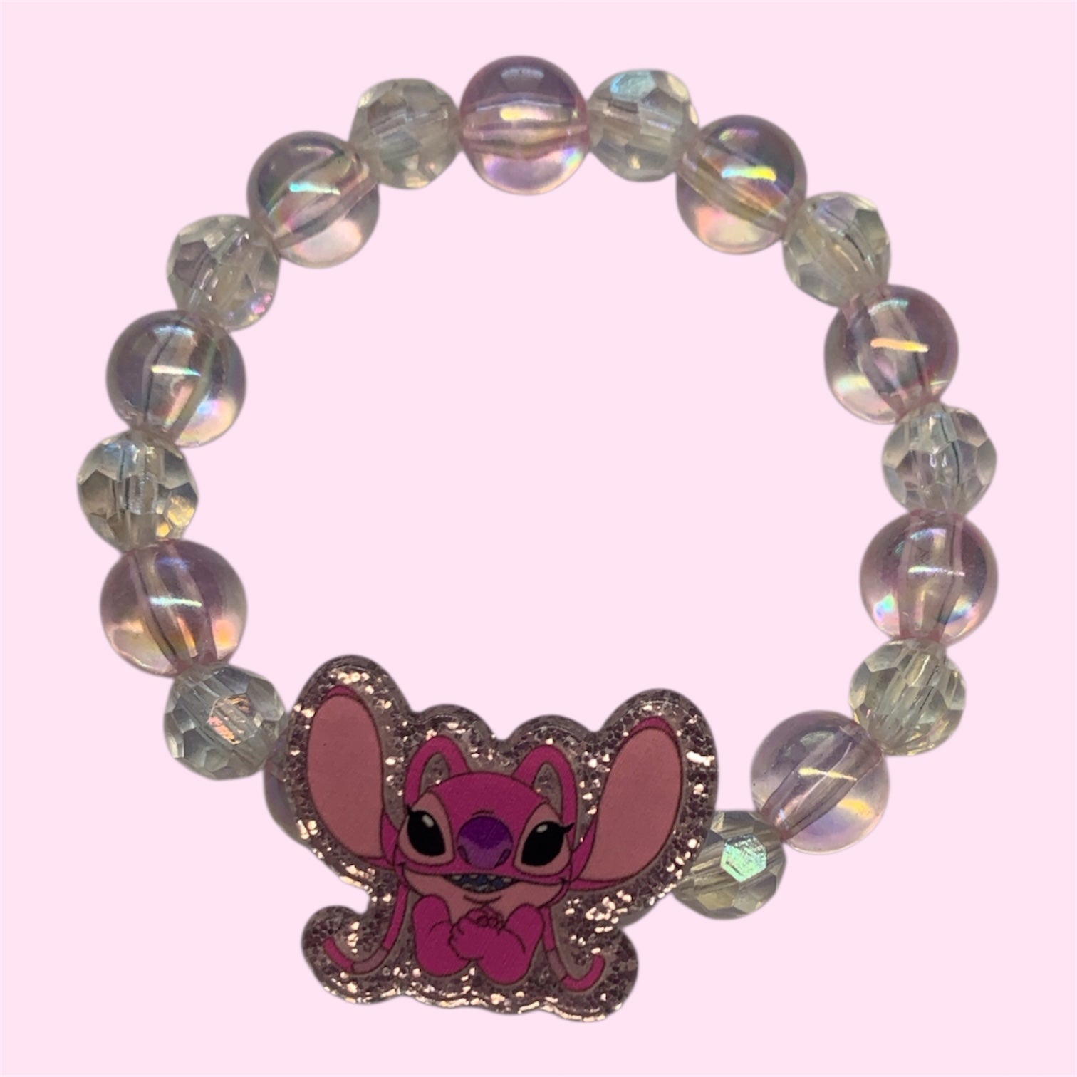 Angel Clear Beaded Bracelet