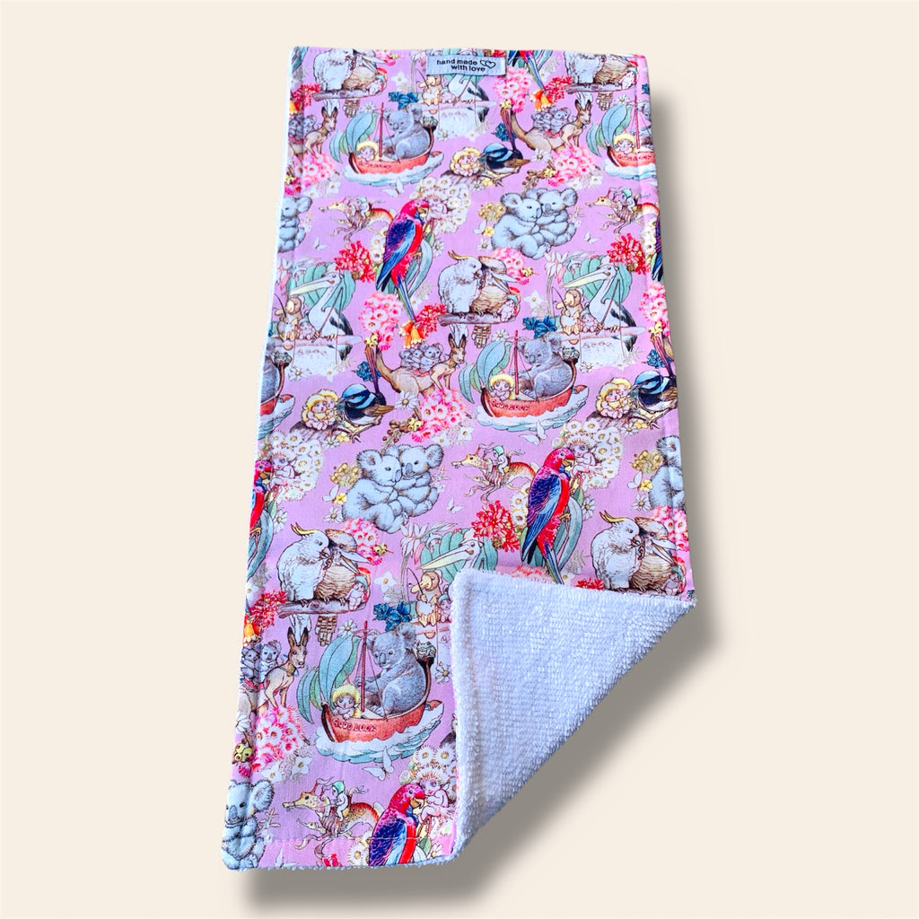 Baby Burp Cloth Handmade Newborn Gift Baby Shower Gift