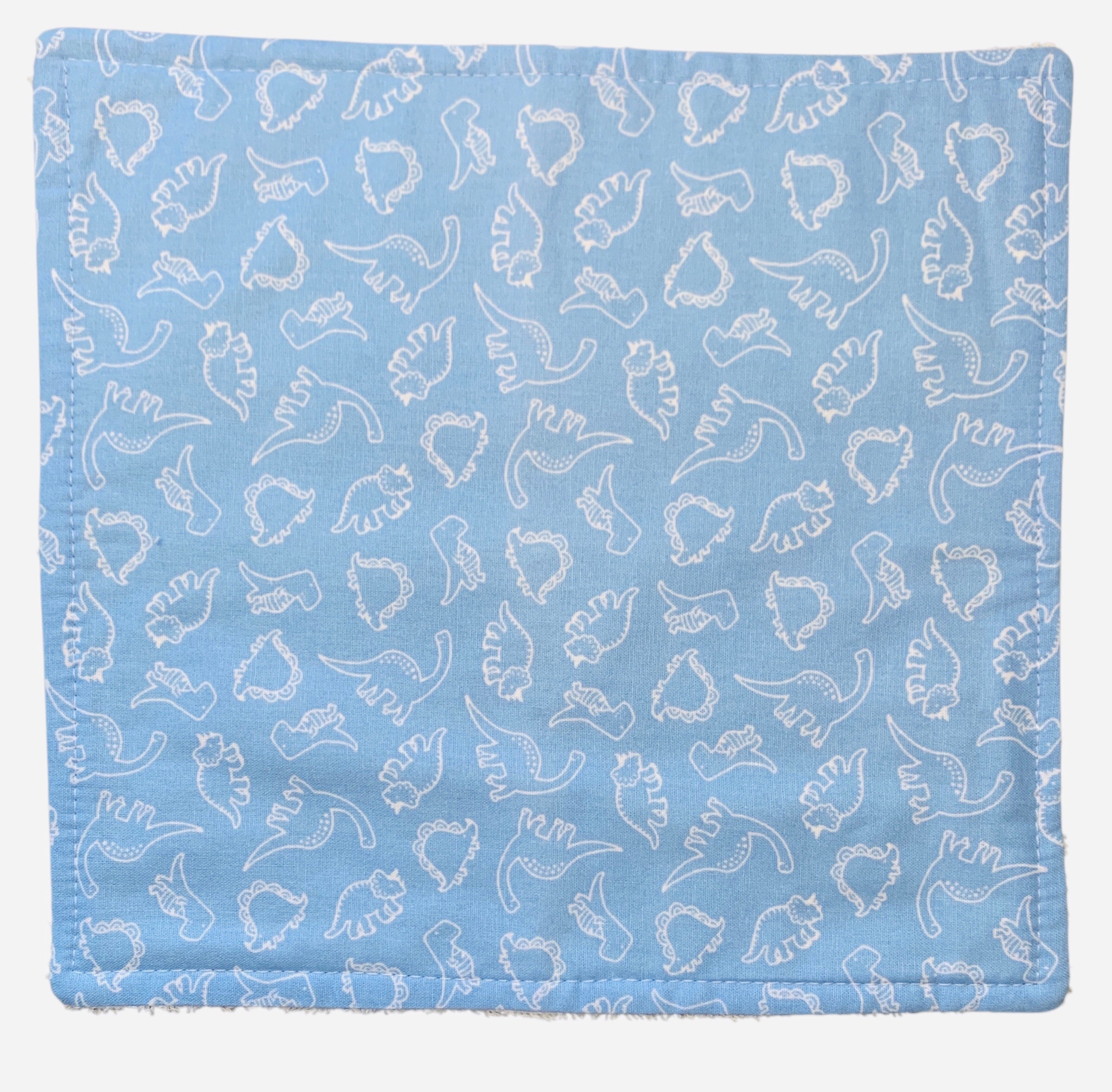 Character Print Wash Cloth - Soft White Towelling