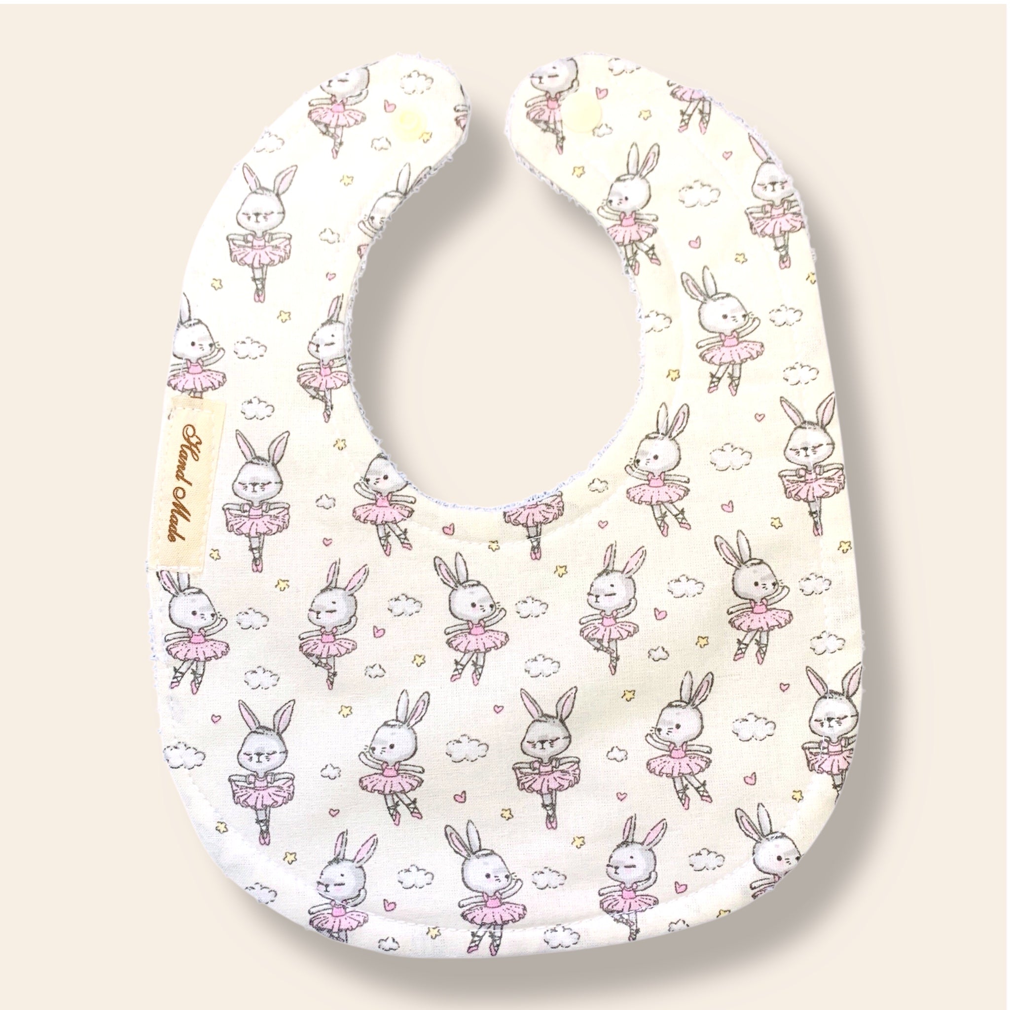 Baby Bibs – Handmade, Soft & Absorbent – Multiple Cute Designs/Characters