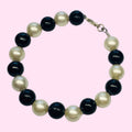 Black & White Pearl Bracelet