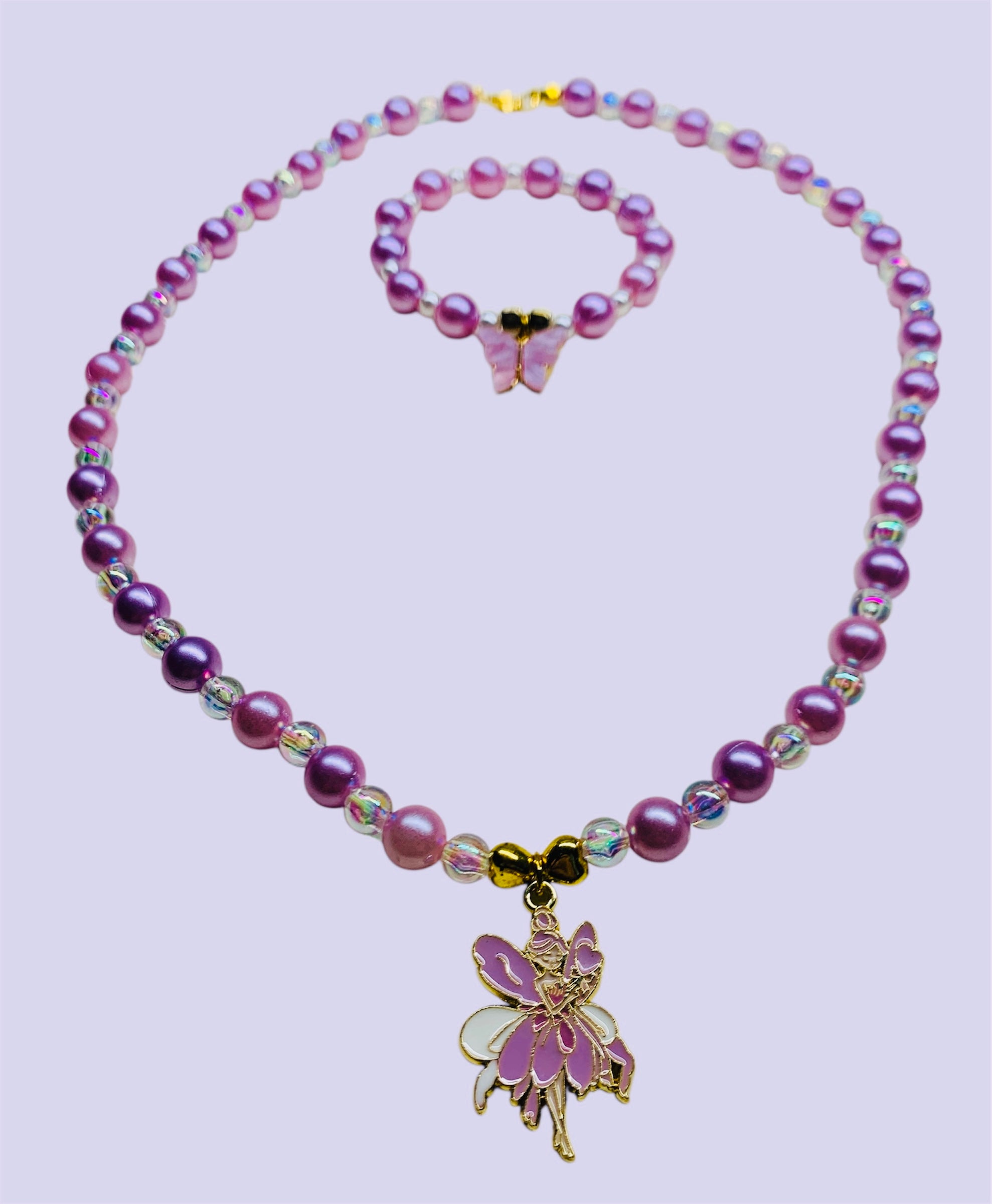 Magical Lilac Fairy Jewellery Set