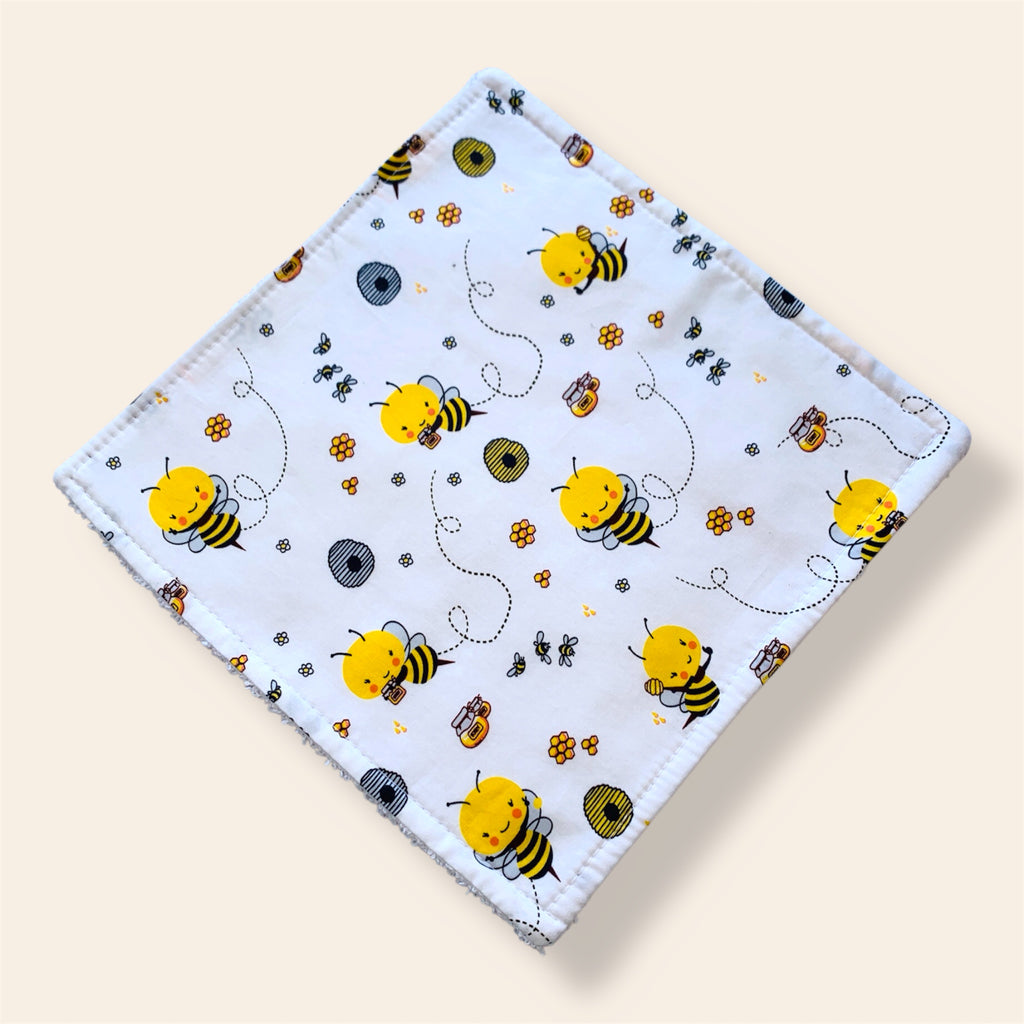 Baby Washcloth | Character Designs | 100% Cotton Terry | 23x23cm