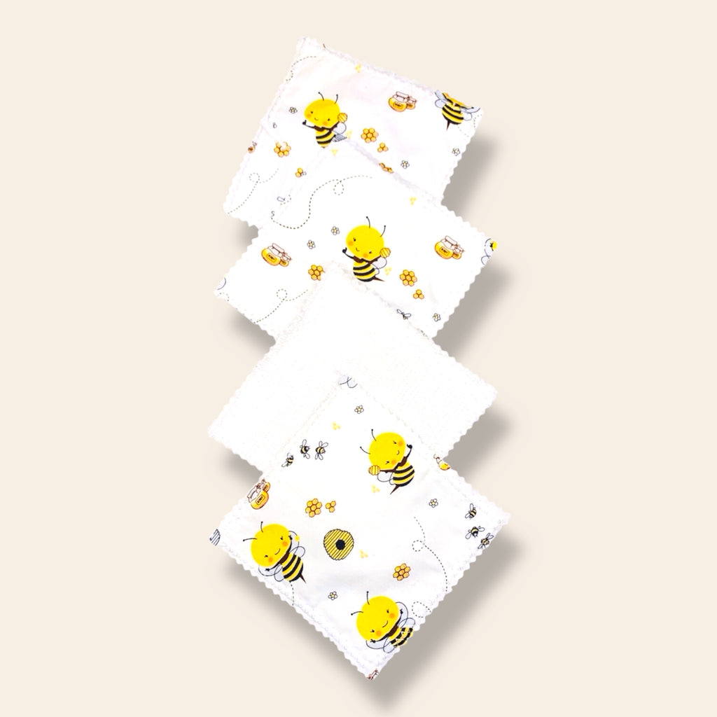 Eco Friendly Reusable Makeup Wipes – Set of 4