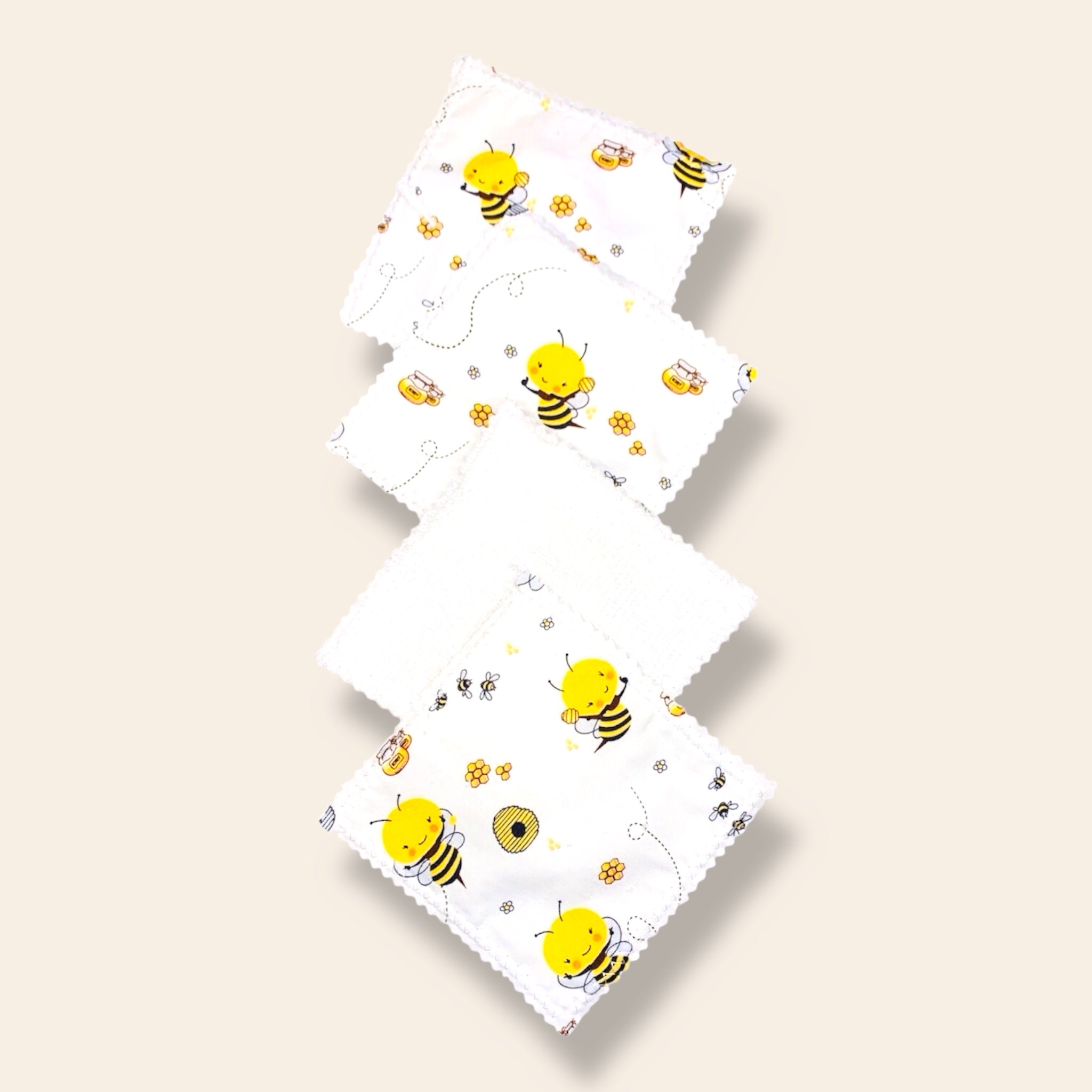 Eco Friendly Reusable Makeup Wipes – Set of 4