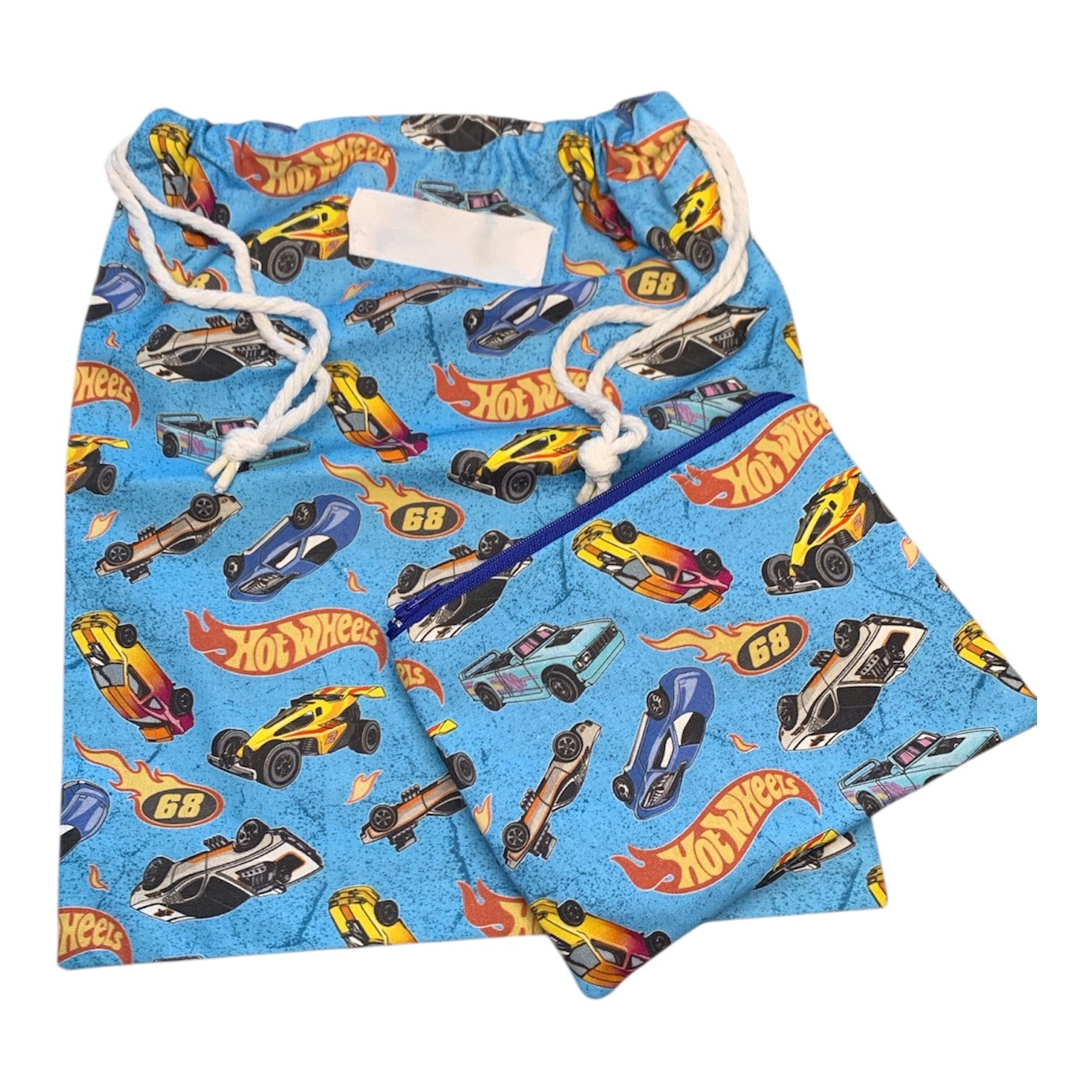 Library Bag & Pencil Case Set – 100% Cotton  Fun Prints  Back to School Kids Gift