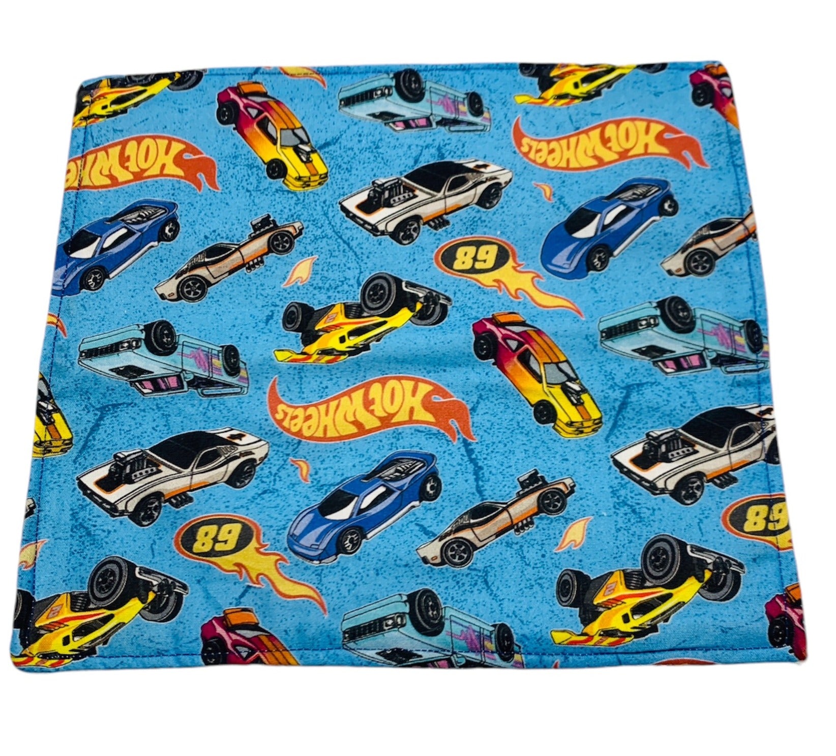 Character Print Wash Cloth - Soft White Towelling