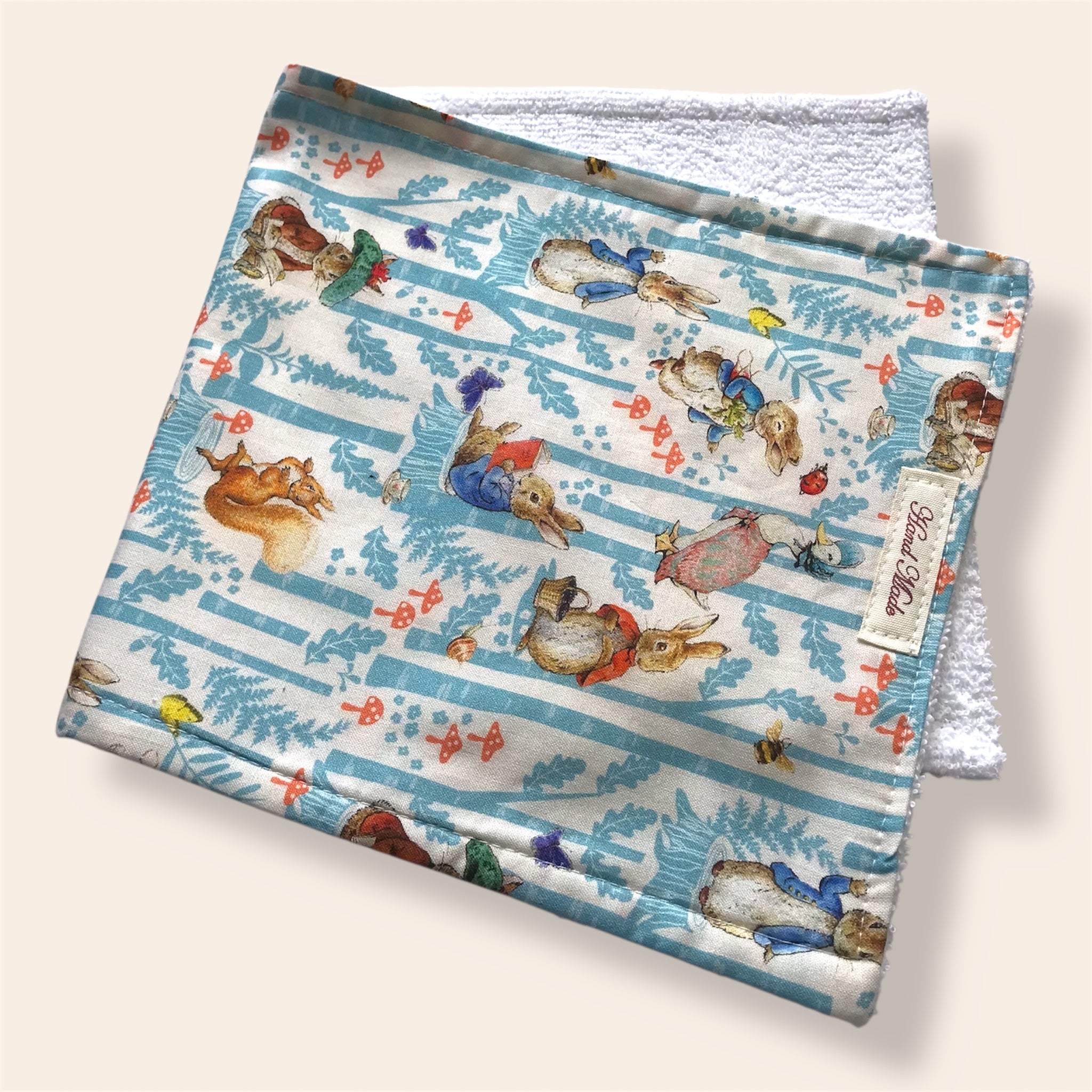 Baby Burp Cloth Handmade Newborn Gift Baby Shower Gift