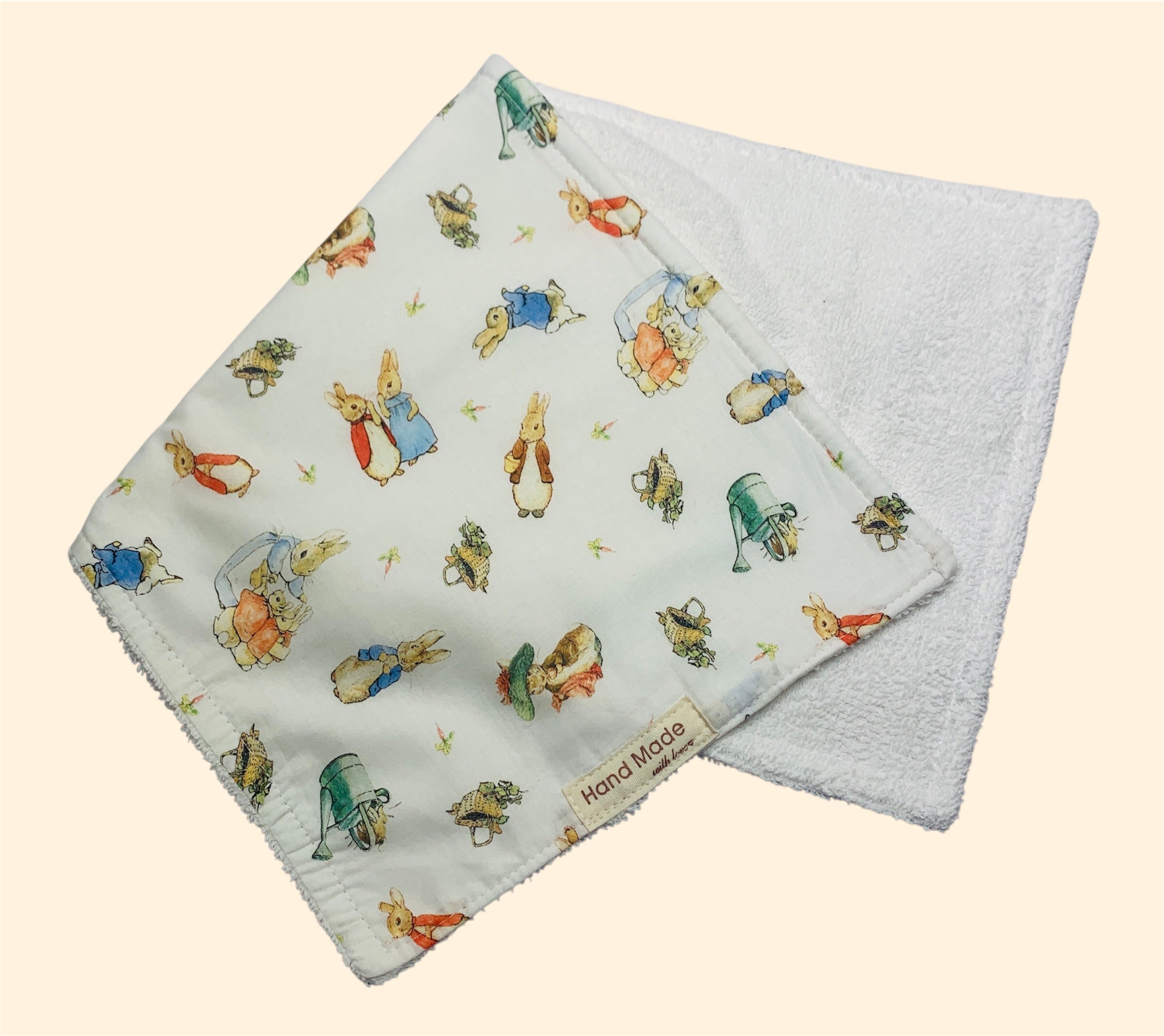 Baby Burp Cloth Handmade Newborn Gift Baby Shower Gift