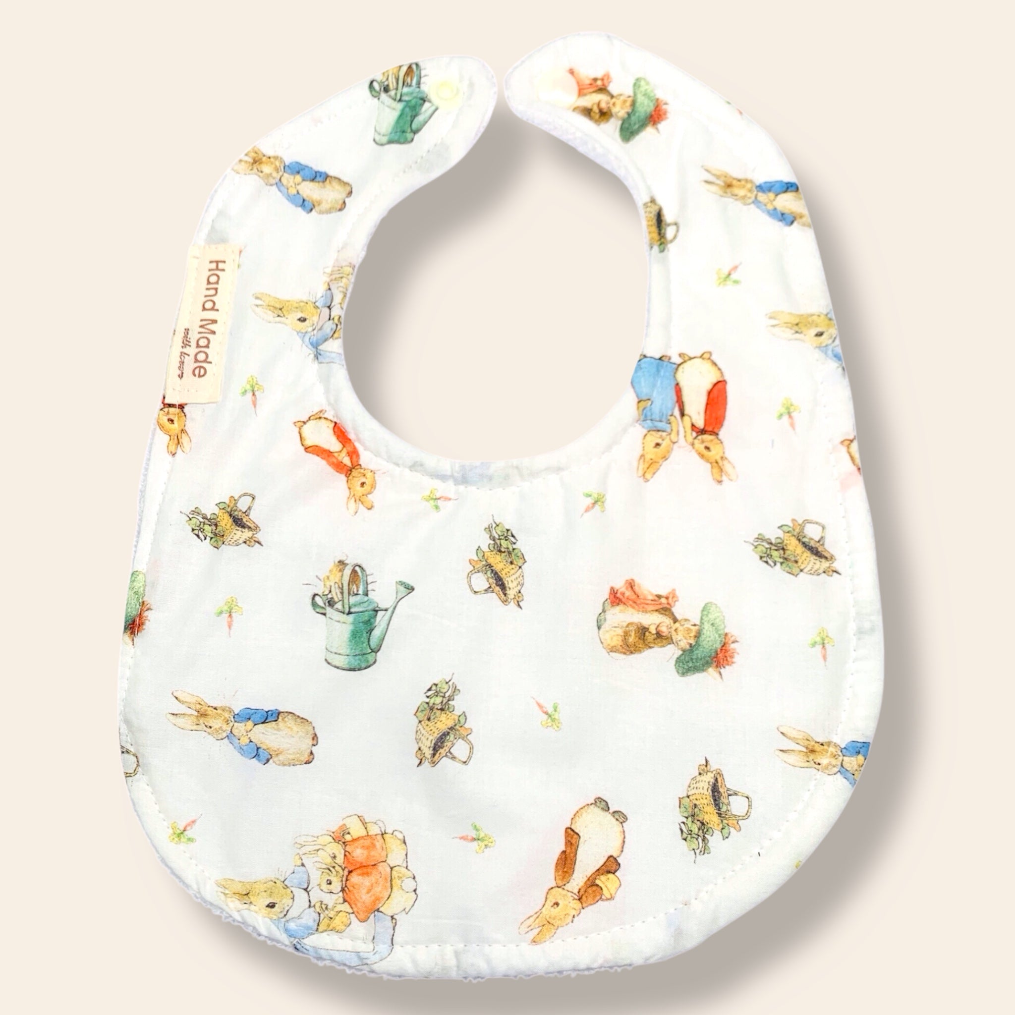 Baby Bibs – Handmade, Soft & Absorbent – Multiple Cute Designs/Characters
