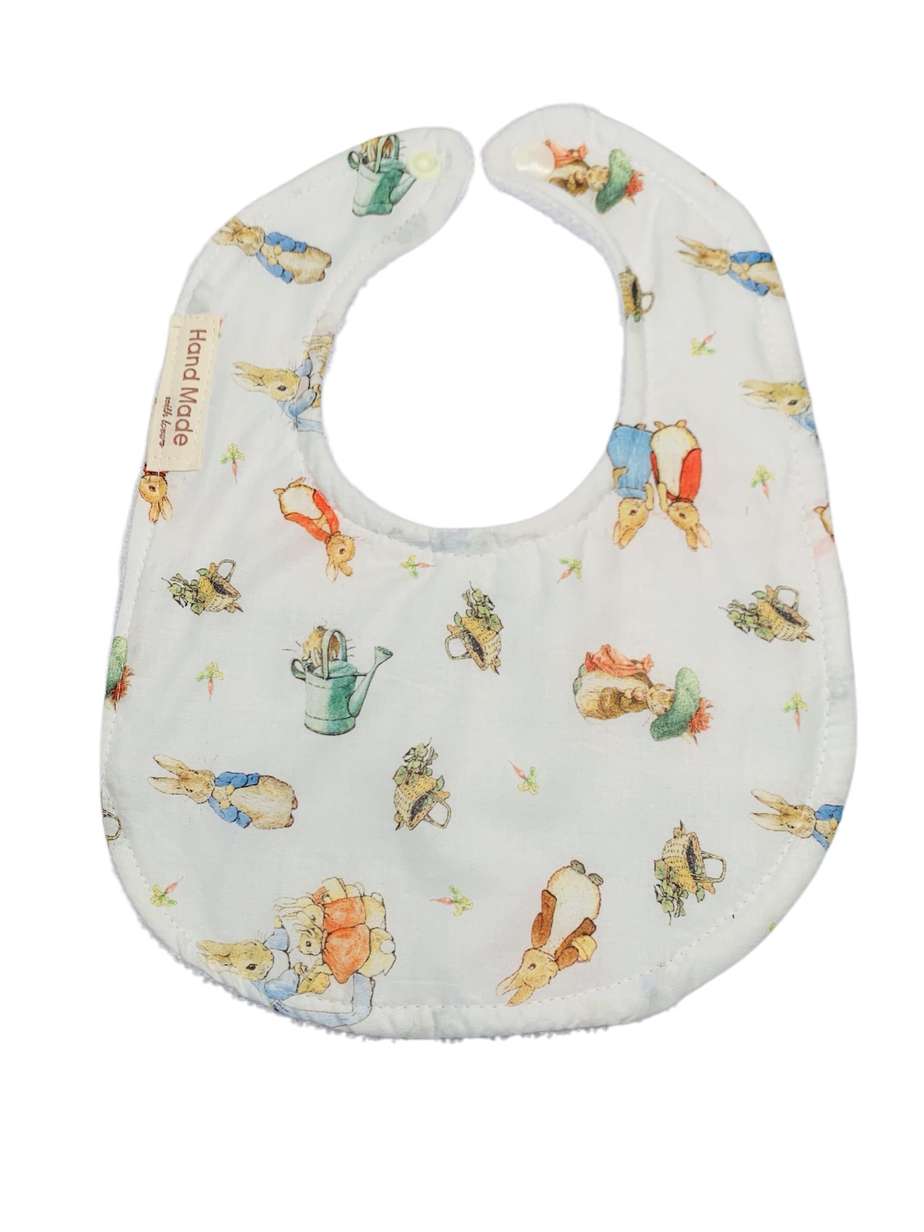 Baby Bibs – Handmade, Soft & Absorbent – Multiple Cute Designs/Characters