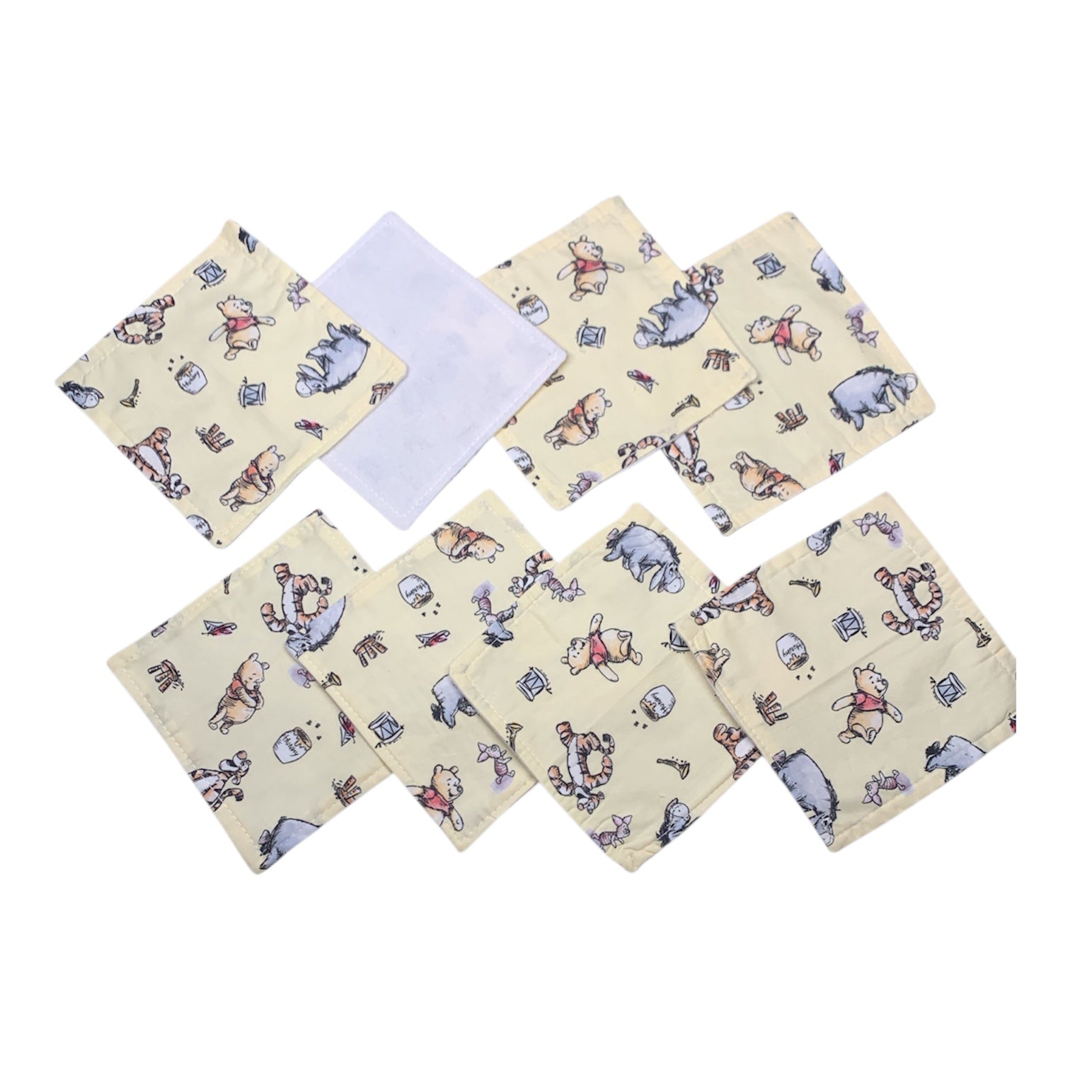 Baby Wipes Eco Friendly Cloth Set of 8