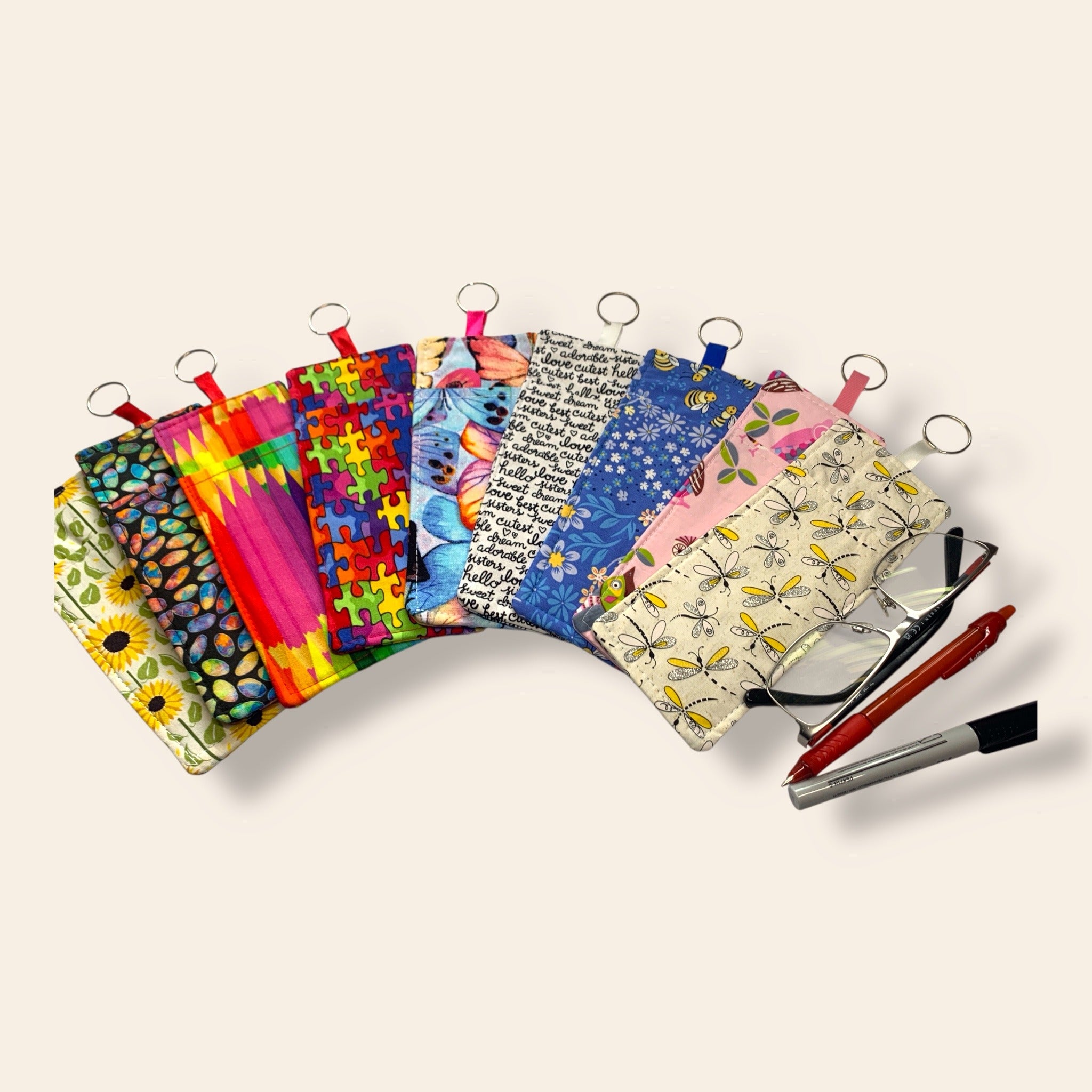 Glasses & Pen Holder for Lanyard