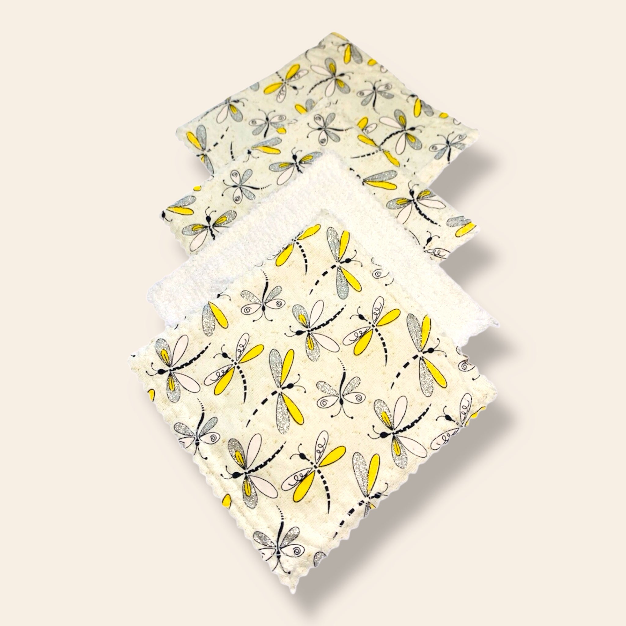 Eco Friendly Reusable Makeup Wipes – Set of 4