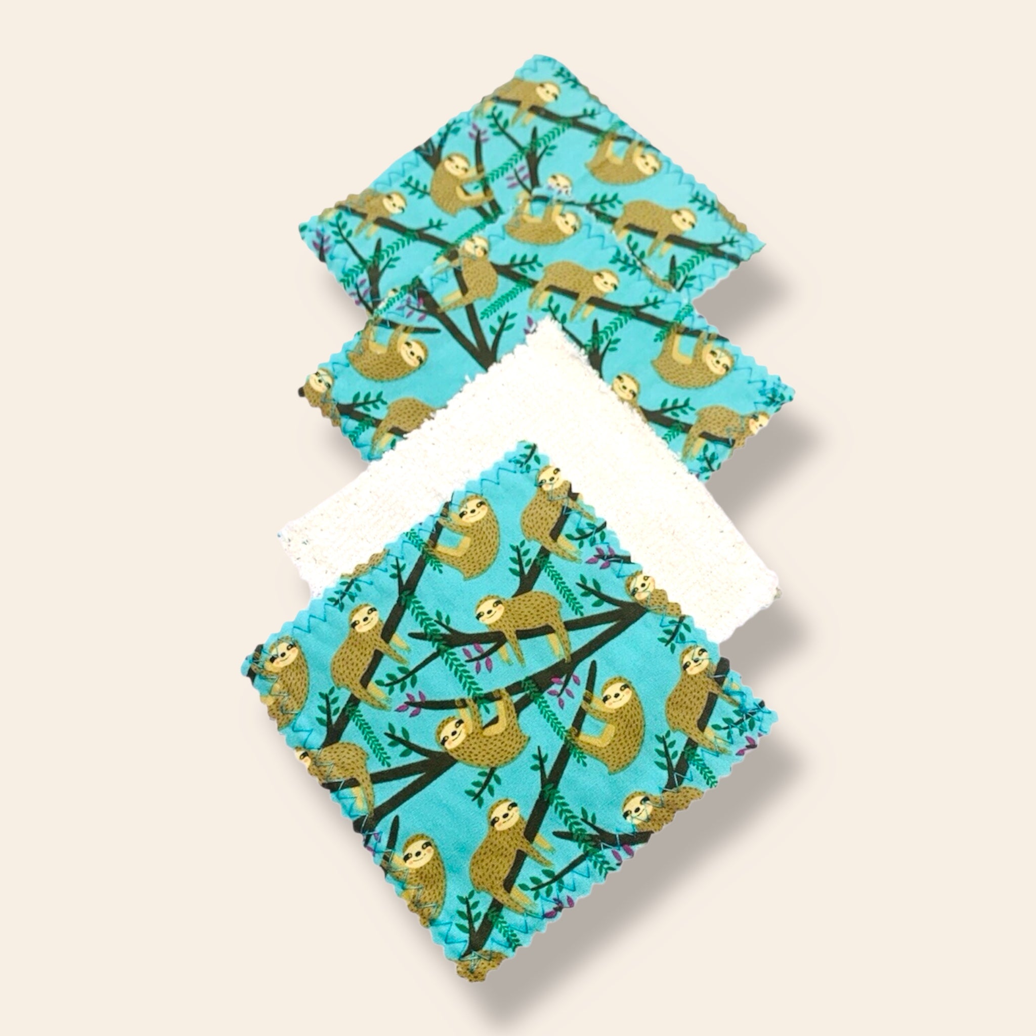 Eco Friendly Reusable Makeup Wipes – Set of 4