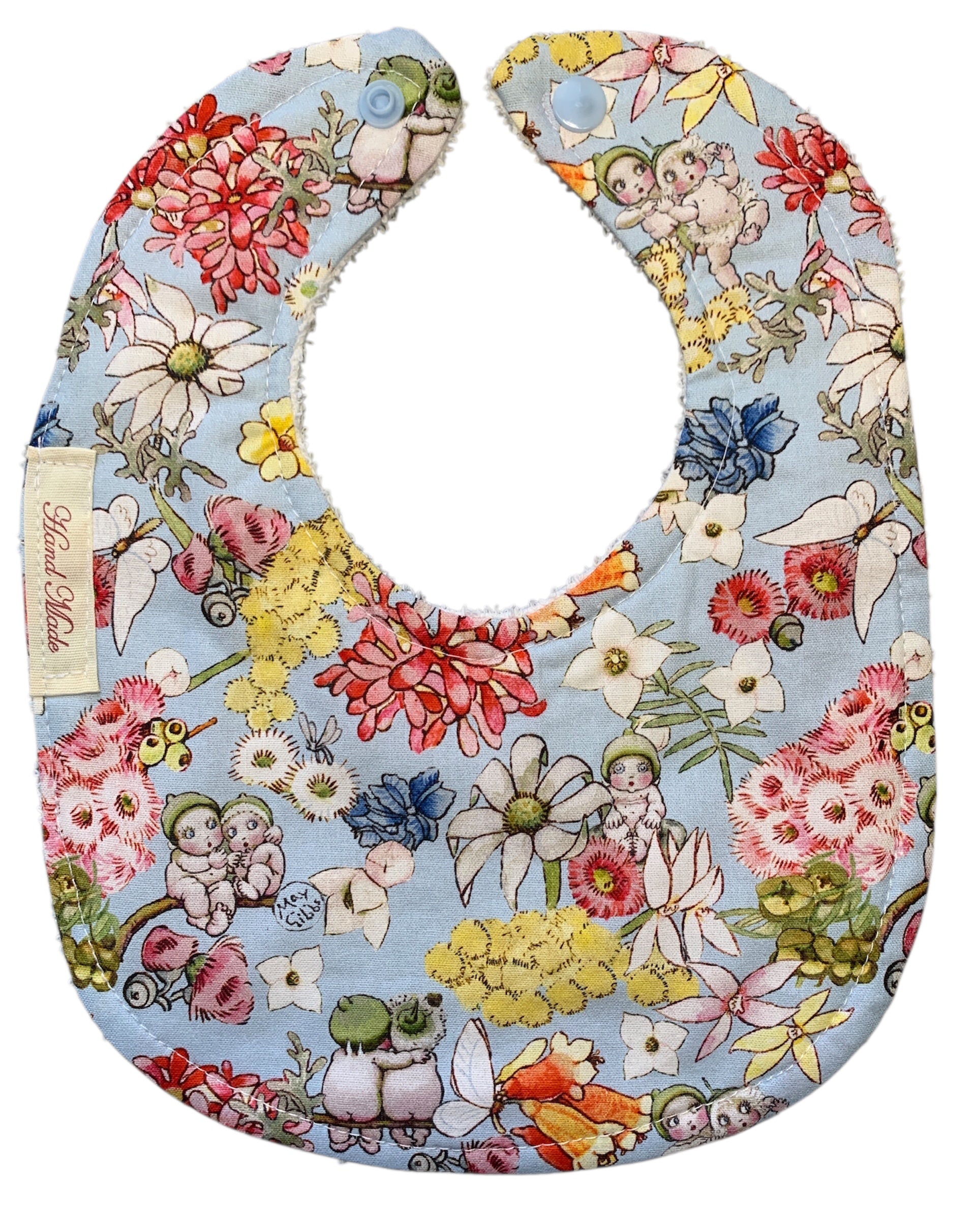 Baby Bibs – Handmade, Soft & Absorbent – Multiple Cute Designs/Characters