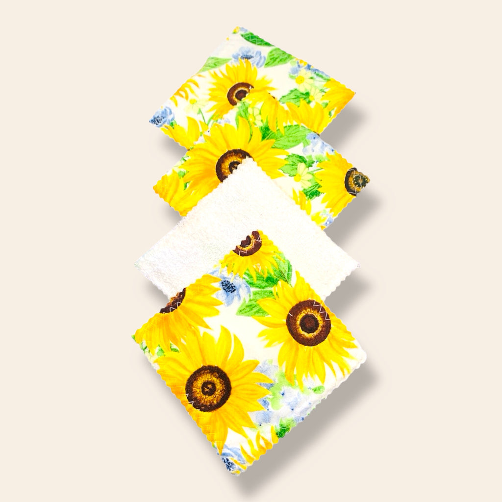 Eco Friendly Reusable Makeup Wipes – Set of 4