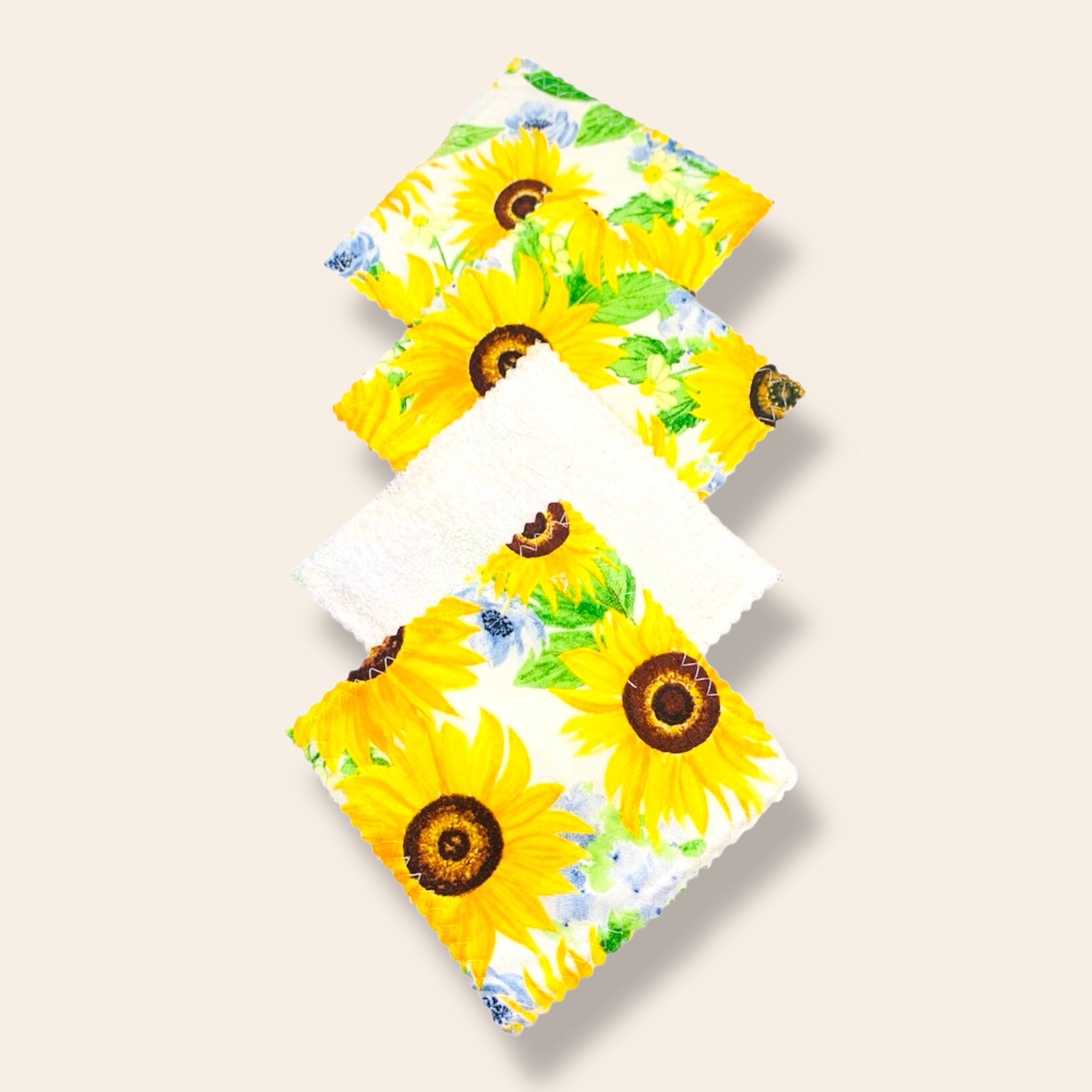 Eco Friendly Reusable Makeup Wipes – Set of 4