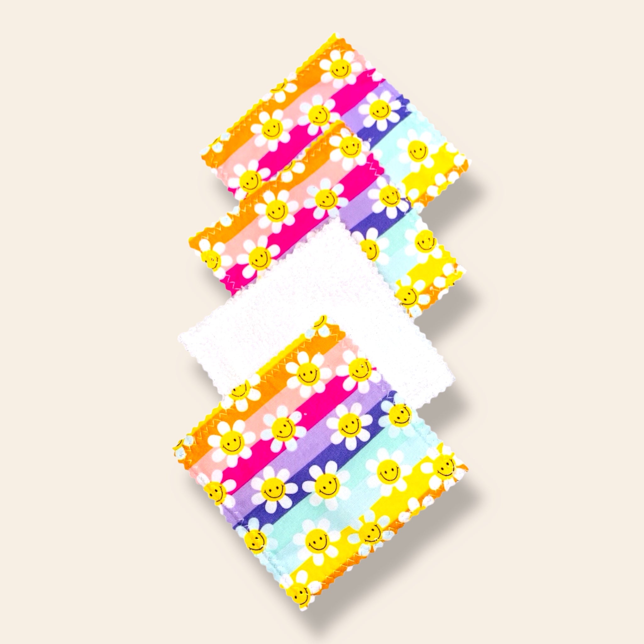 Eco Friendly Reusable Makeup Wipes – Set of 4