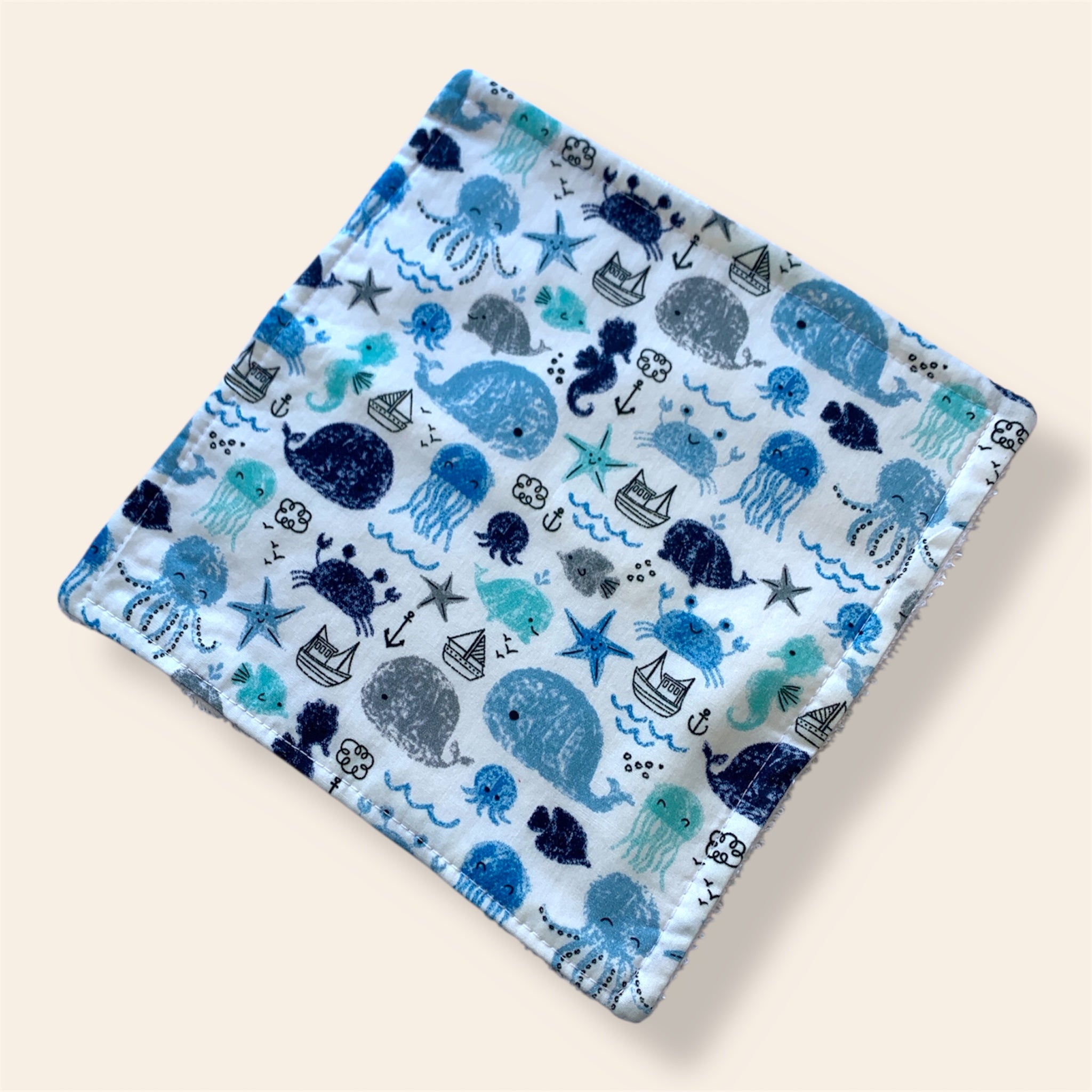 Baby Washcloth | Character Designs | 100% Cotton Terry | 23x23cm