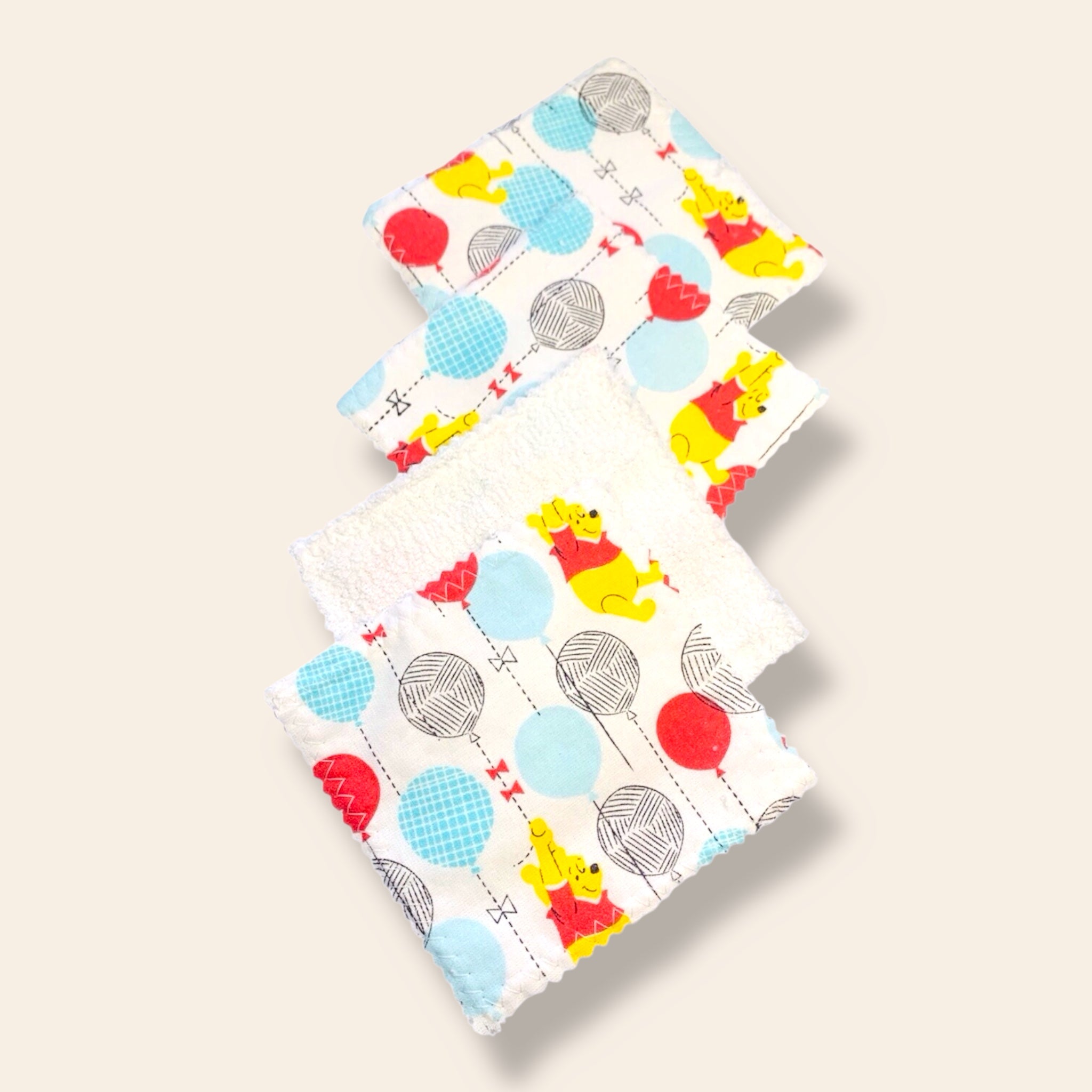 Eco Friendly Reusable Makeup Wipes – Set of 4