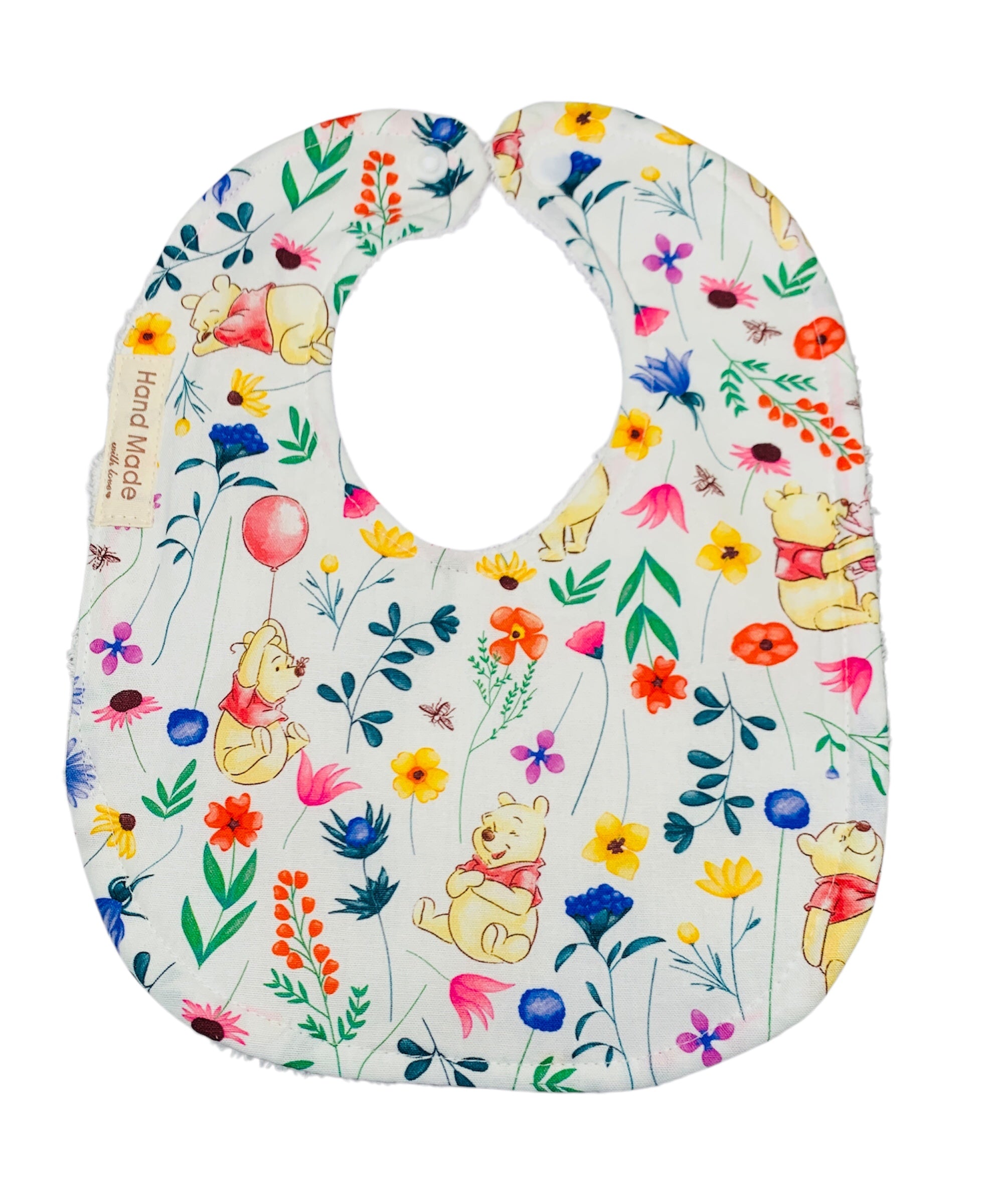 Baby Bibs – Handmade, Soft & Absorbent – Multiple Cute Designs/Characters