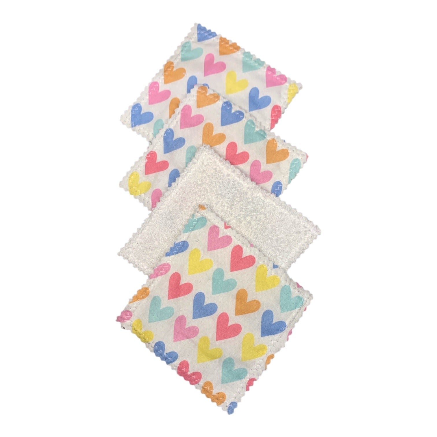 Eco Friendly Reusable Makeup Wipes – Set of 4