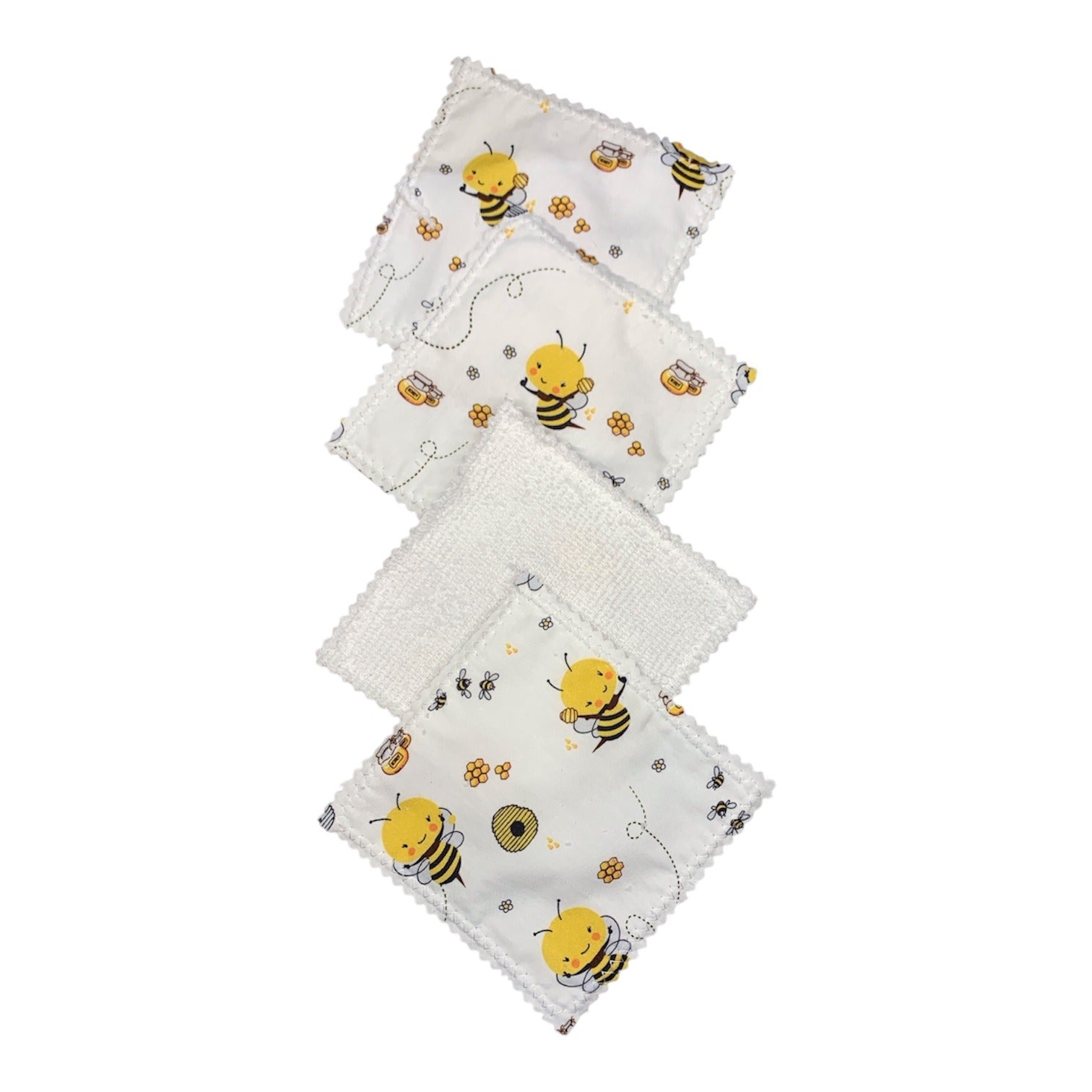 Eco Friendly Reusable Makeup Wipes – Set of 4