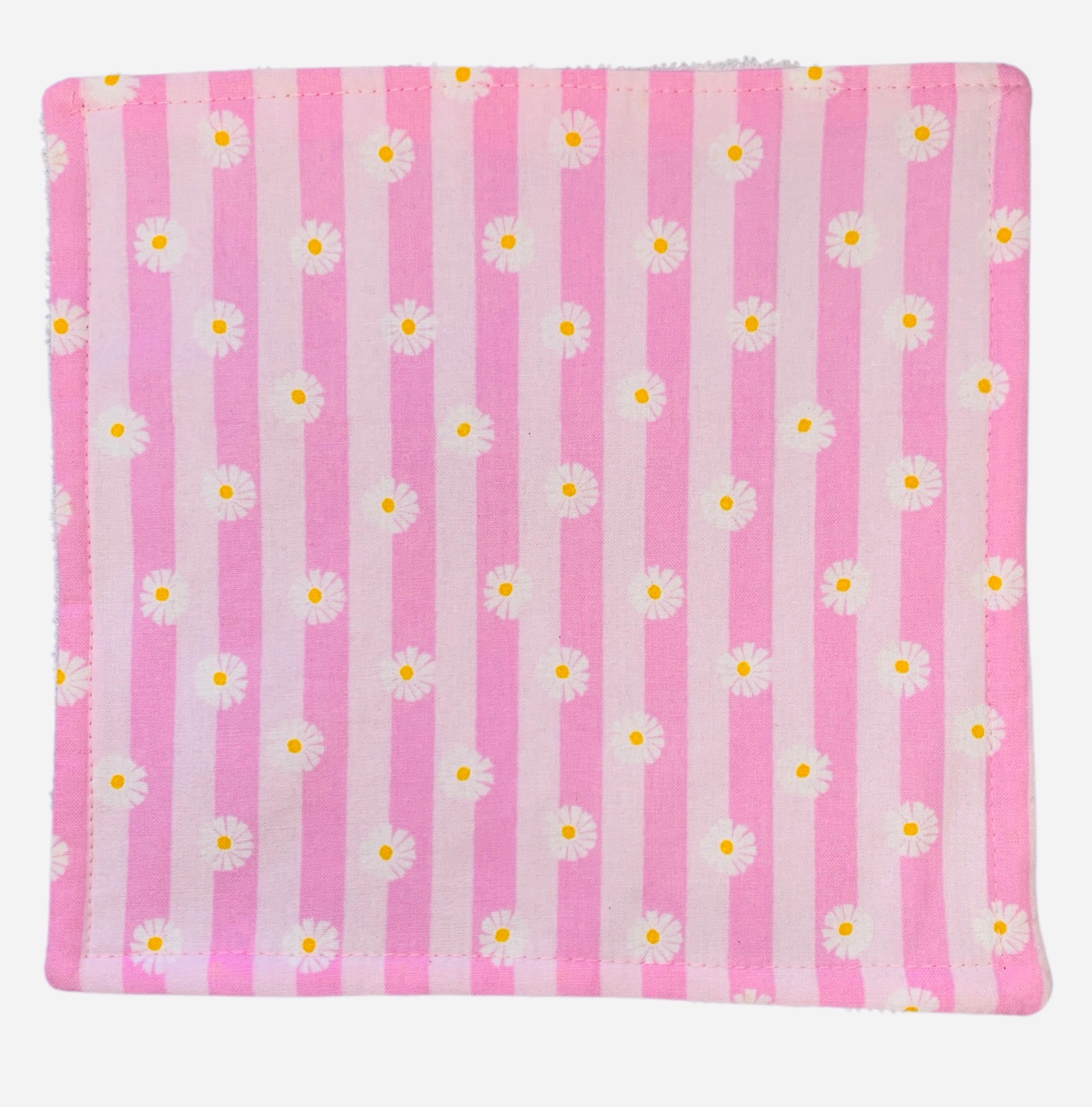 Character Print Wash Cloth - Soft White Towelling
