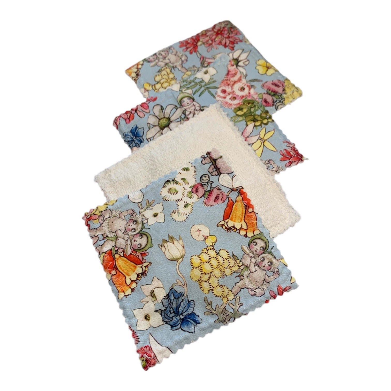 Eco Friendly Reusable Makeup Wipes – Set of 4